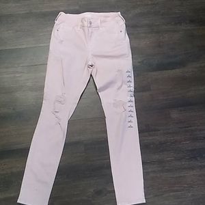 Old navy Pink skinny Jean's